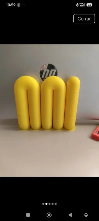 Soporte para portátil/tablet amarillo