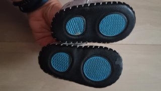Sandali bimbo con stella gialla taglia 2 (12 mesi)