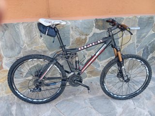 Bici MTB Conor Black 26 Doble Suspensión