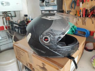 Casco Moto LS2 Negro