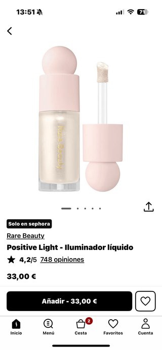 Pack iluminador y contorno rare beauty