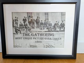 Reproducción Foto Viejo Oeste 1883