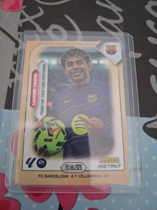 Carta Panini Instant Lamine Yamal FC Barcelona
