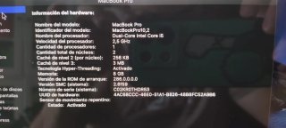 MacBook Pro Retina 13" 2012 FUNCIONANDO ✅