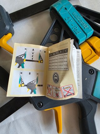 Sargentos Monomanuales Wolfcraft Pro