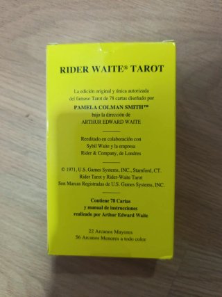 78 Carte del Tarocchi Rider Waite