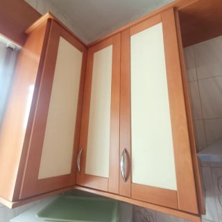 Muebles de cocina madera y mármol