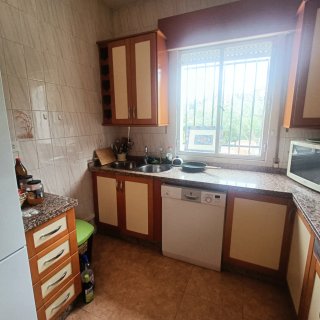 Muebles de cocina madera y mármol