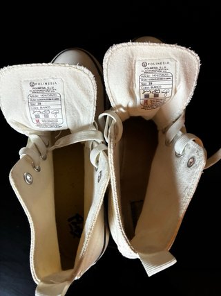 Layeras Polinesia Zapatillas Blancas Talla 39