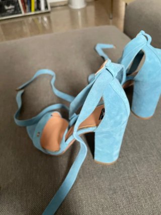 Tacones Elisabetta Franchi Azul