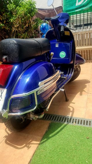 Vespa 200 Iris Azul 1992