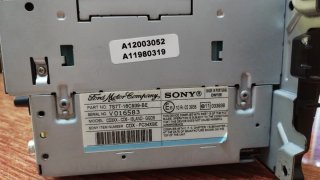 Auto Radio Sony 6 CD Ford Mondeo MK4 Los CD no van