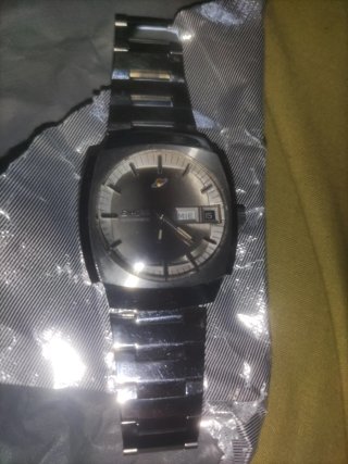 Enicar Automático Plata y Gris