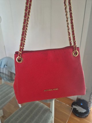 Bolso Michael Kors Rojo Piel