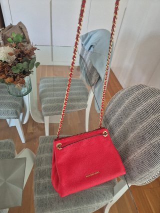Bolso Michael Kors Rojo Piel