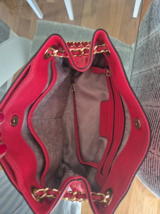 Bolso Michael Kors Rojo Piel