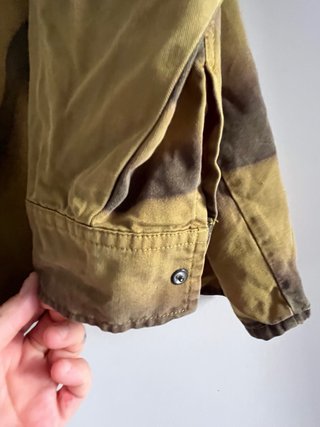 Camisa Parfois verde y marrón