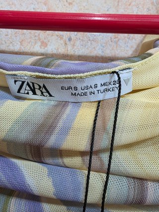 VESTIDO MIDI - VERANO - ZARA - NUEVO - TALLA S