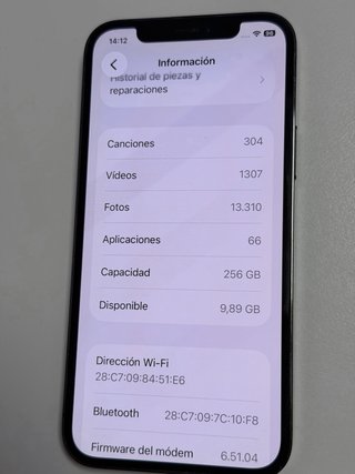 iPhone 12 Pro 256GB 93% Batteria Grigio