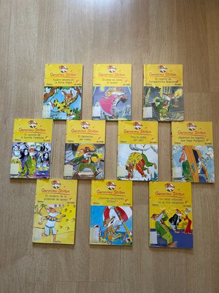 Coleccion libros Geronimo Stilton