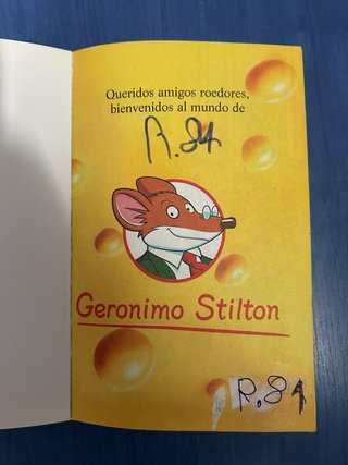 Coleccion libros Geronimo Stilton