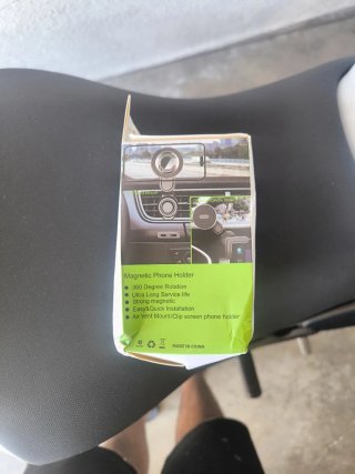Soporte móvil pantalla coche
