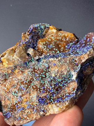 Minerali di Azurite e Malachite