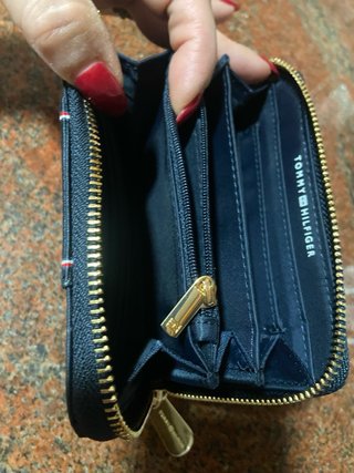 Cartera Monedero Tommy Hilfiger Mujer Azul
