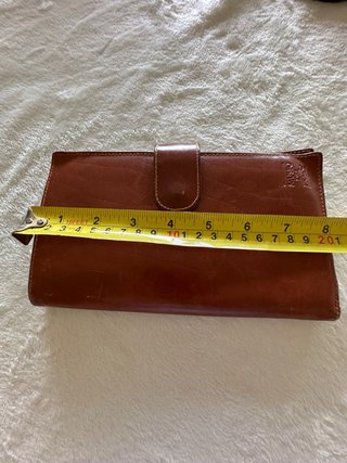 Cartera Billetera Piel Museo del Prado Marrón