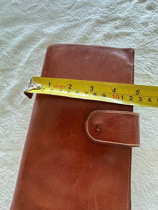 Cartera Billetera Piel Museo del Prado Marrón