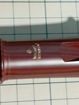 Flauta dulce Stanesby Junior Zen-On Soprano. Japón