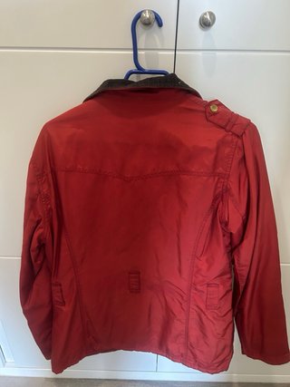Chaqueta Barbour Granate Talla 40 Mujer