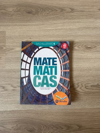 Matemáticas 1 Bachillerato Nueva etapa Bruño Ed...