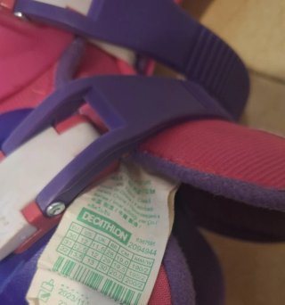 Patines en línea rosas para niña