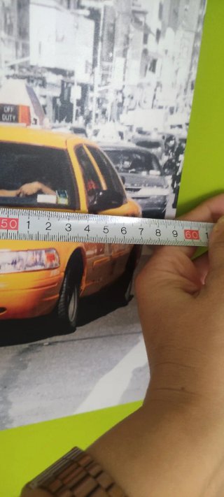 Cuadro Nueva York Taxis y Rascacielos