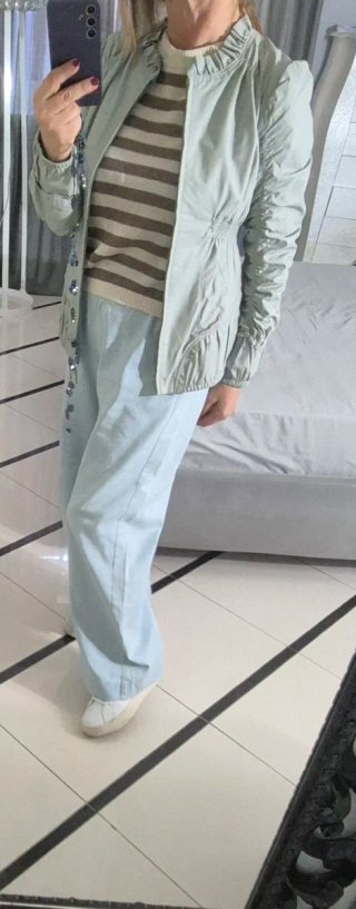 Giacca Fracomina azzurro polvere tg M