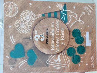 Libro educación en valores cívicos y éticos 6EGB
