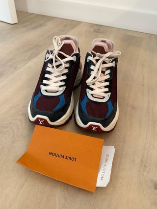 Louis Vuitton Sneakers Mujer Azul Rojo