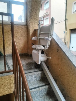 Silla eléctrica salvaescaleras