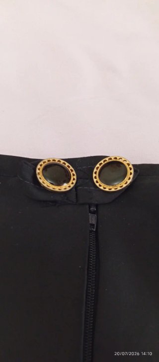 Gonna Sartoriale Donna Bottoni Taglia 4XL