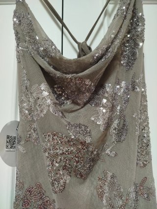 Vestido fiesta lentejuelas miandlova Talla S