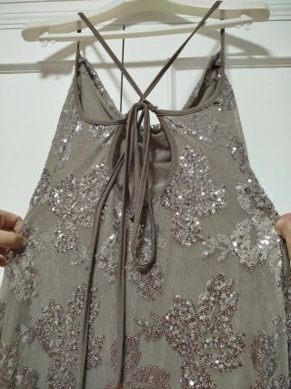 Vestido fiesta lentejuelas miandlova Talla S