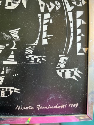 Quadro Nicola Gambedotti 1969