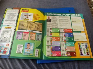 Álbum Panini FIFA World Cup 2026 Adrenalyn