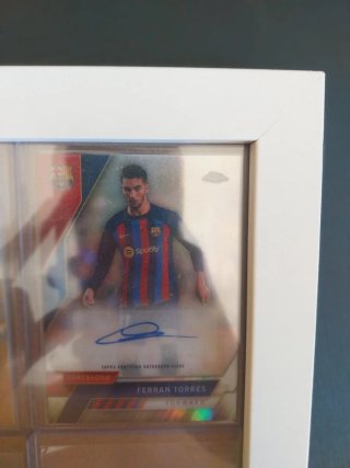 Ferran Torres Autógrafo Topps Barcelona