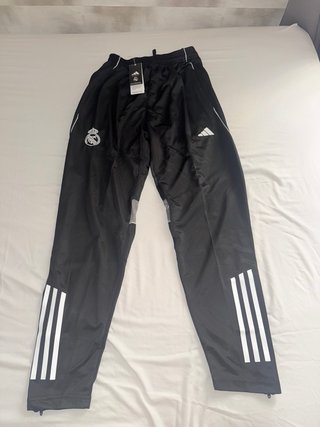Conjunto Real Madrid Adidas Blanco y Negro