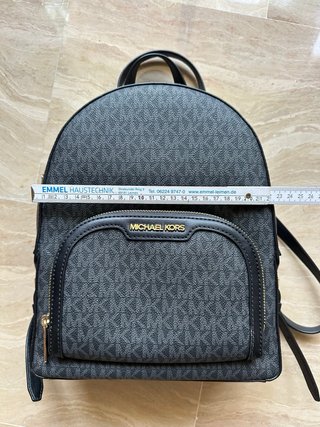 Mochila Michael Kors Negra y Gris