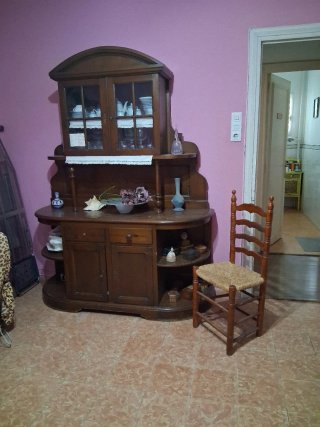 Aparador madera maciza 2 piezas