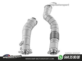 DOWNPIPE ALPHA COMPETITION PARA BMW M2 G87 / M3 G80 / M4 G82 2021- ANTITÉRMICO