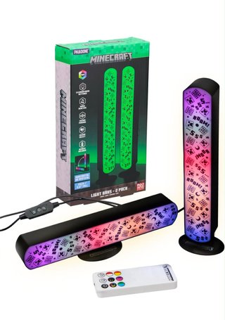 Barras luz LED Minecraft con Mando